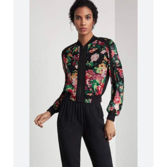 BCBG Maxazria Floral Jacket - Picture 1 of 8